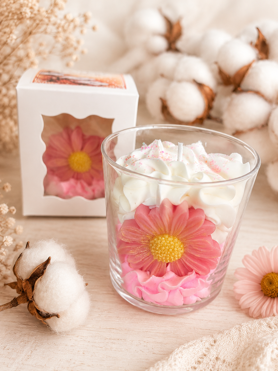Bougie Chantilly Fleur de Coton