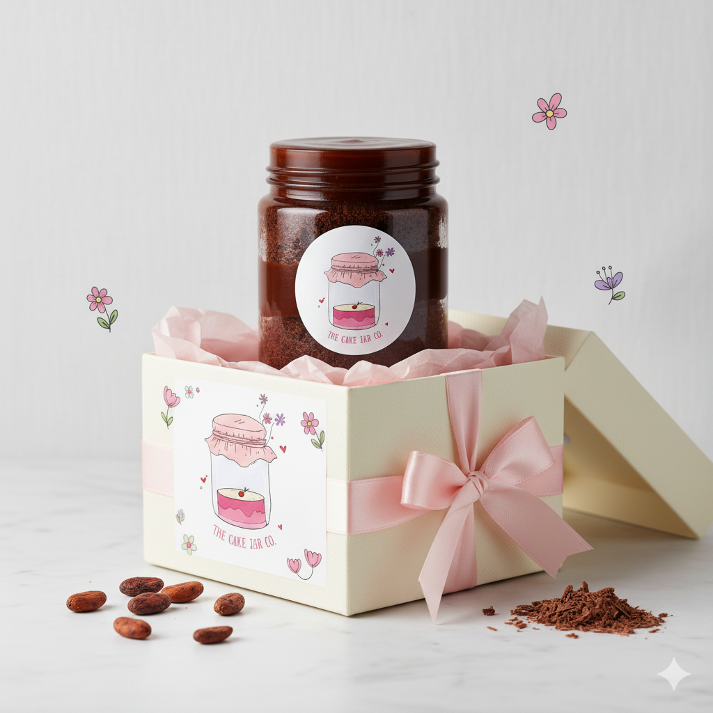 Chocolate Heaven Cake Jar