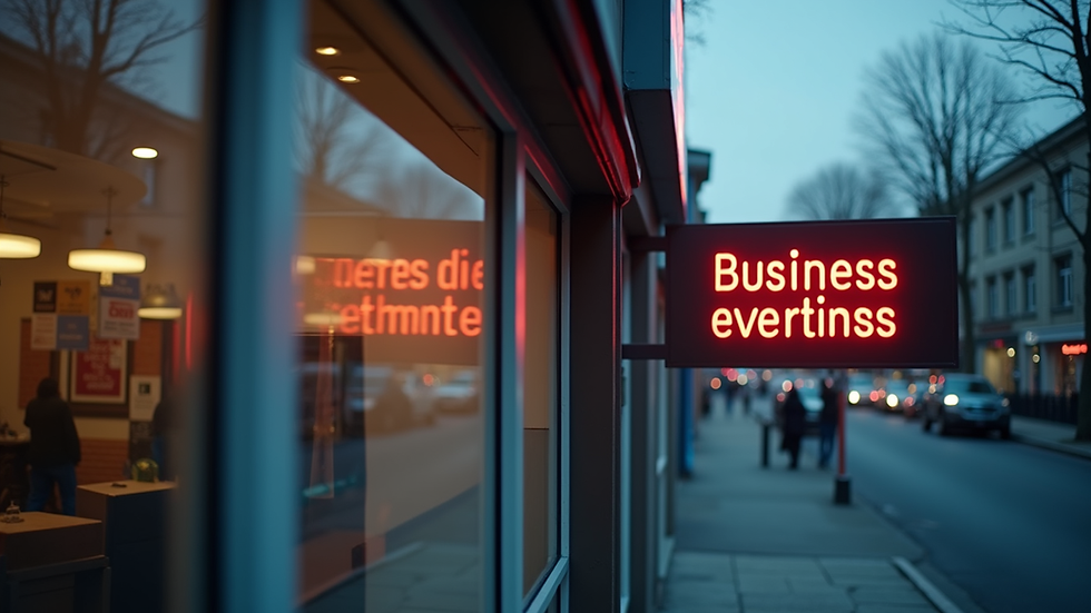 Creating Unique Impressions with Customized Business Signage