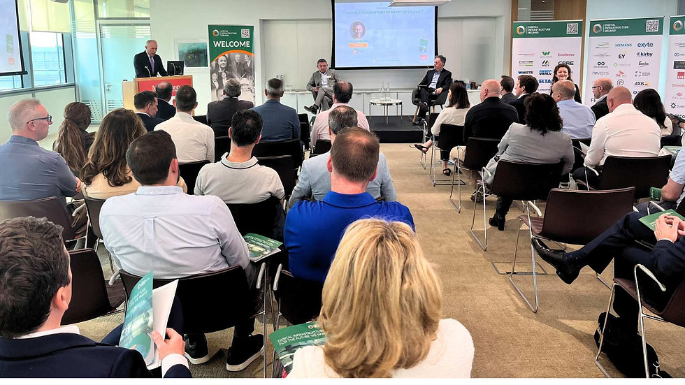 Maurice Mortell, Chairperson of Digital Infrastructure Ireland said in the latest Economic Report: “Ireland has a long history of attracting investment and has positioned itself as one of Europe’s leading locations for digital infrastructure."