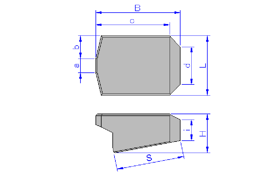 タブレロック半型形状図