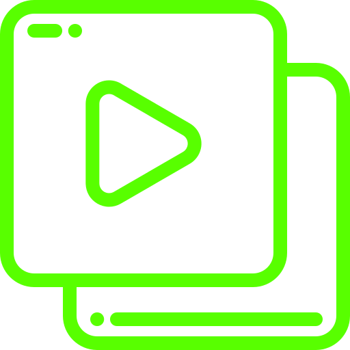 Video file icon representing Deceptio.ai detecting whether images, video, and audio have been AI-generated or AI-enhanced.