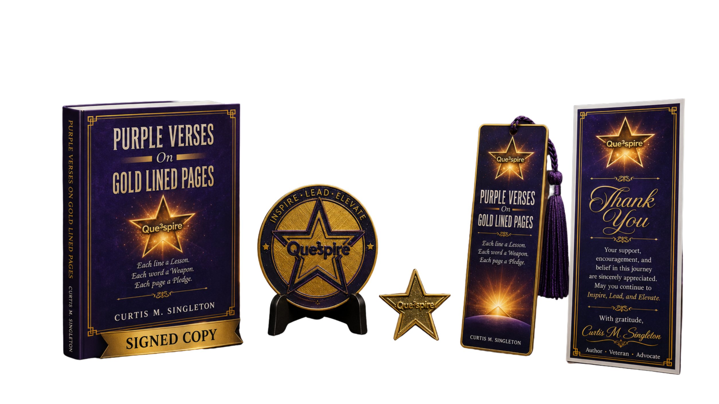 Author's Legacy Package + ($5.00 Shipping)