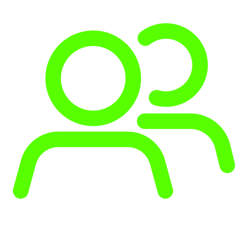 Two-person icon representing thousands of professionals using Deceptio.ai to detect deception and AI-generated content.