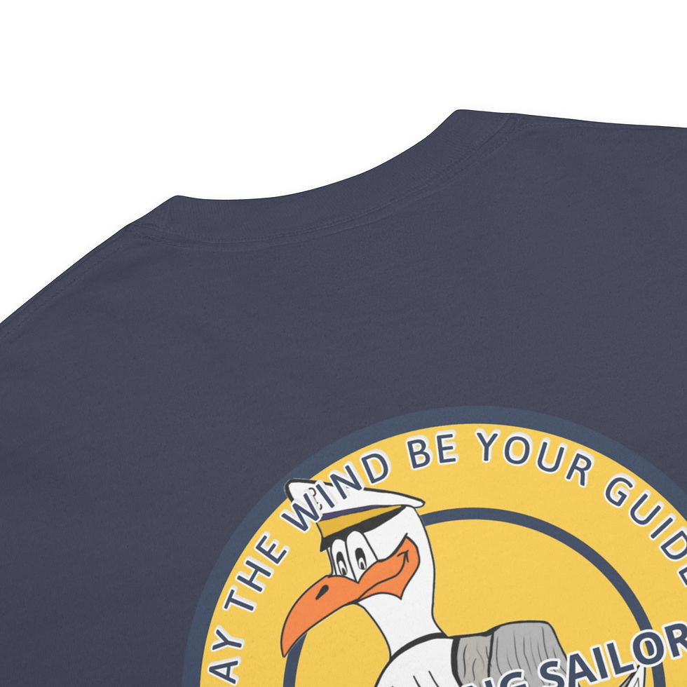 Miniatura: Men’s High Flying Sailor Heavyweight T-Shirt