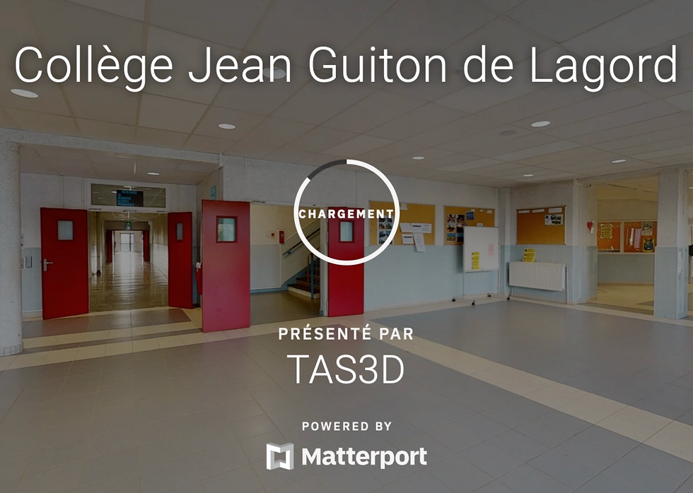 Visite Virtuelle Collège Jean Guiton x TAS3D