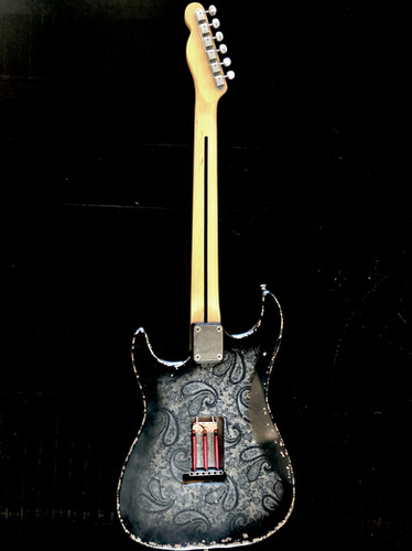 PreOrder! Relic Black Paisley Longhorn | Custom Build Guitars
