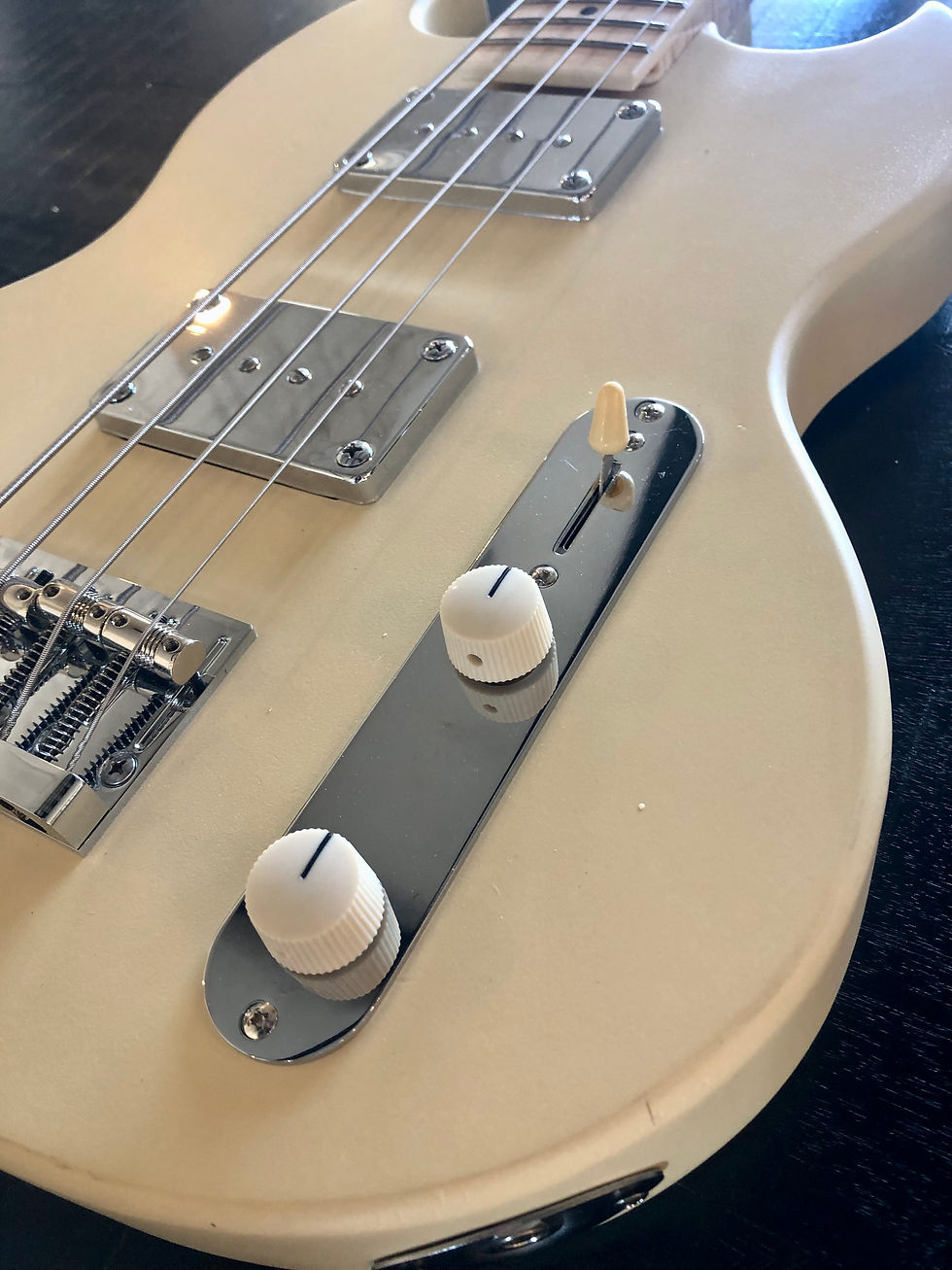 Thumbnail: CustomBuild SGBass  - Aged White