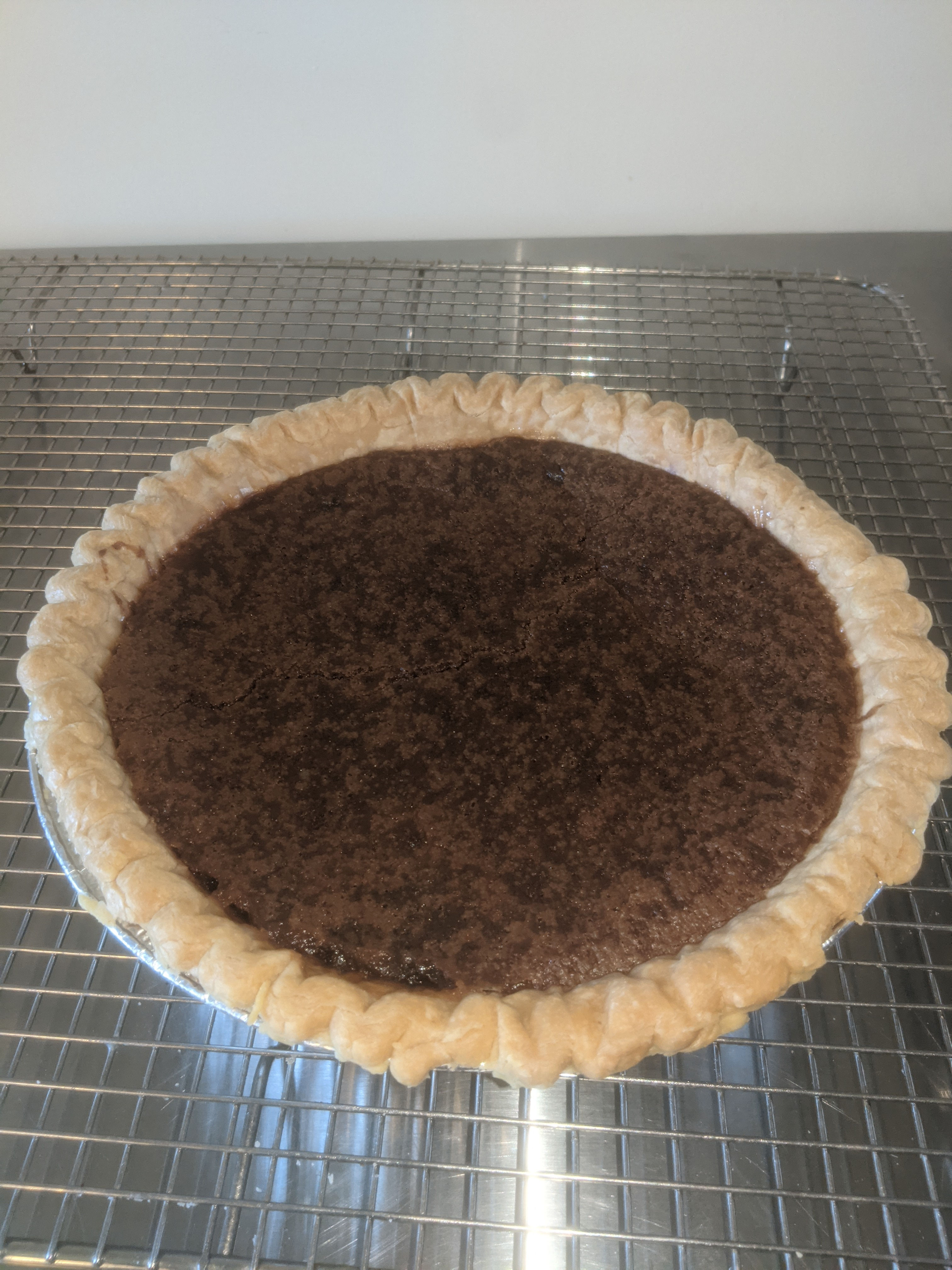 Chocolate Chess Pie