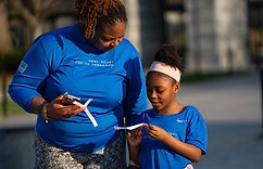 Shay Spencer-Watson at the Wear Blue: run to remember event