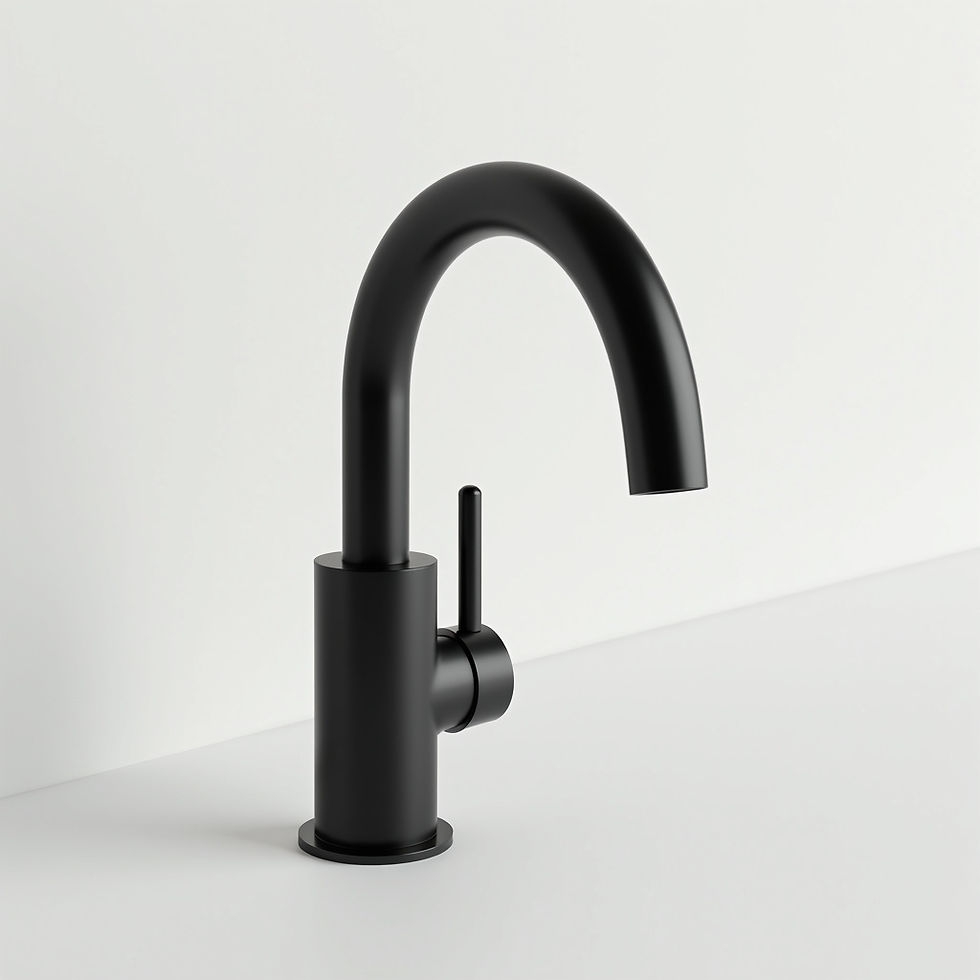 Matte Black Faucet