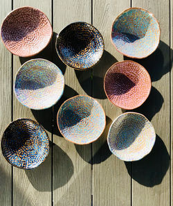 pottery crumpets