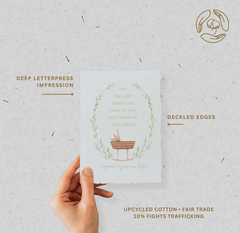 Thumbnail: letterpressed cards