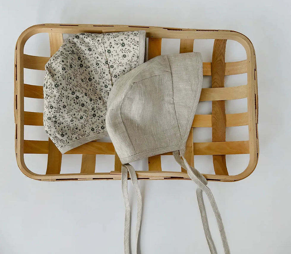 Thumbnail: Sun Bonnet - reversible 