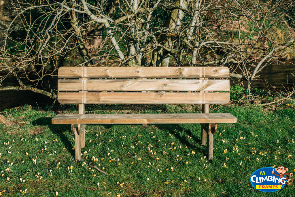 Heavy Duty Wooden Garden Bench