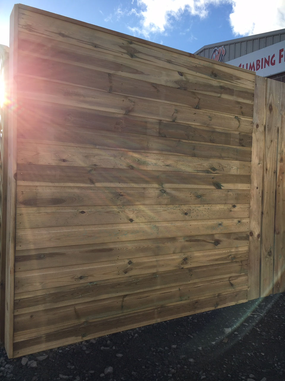 Thumbnail: Tongue and Groove Fence Panels