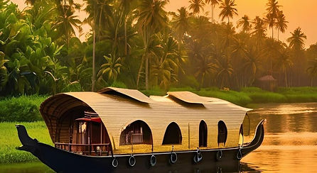 Houseboat at Kerala's Idyllic Landscape _ Nature _ India _ Travel _ Beauty by Flor02 (1).j