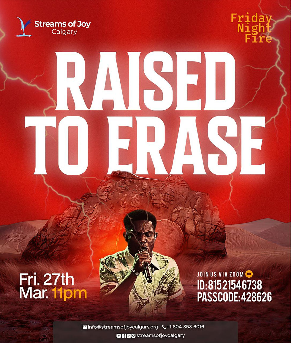 Friday Night Fire | Raised to Erase