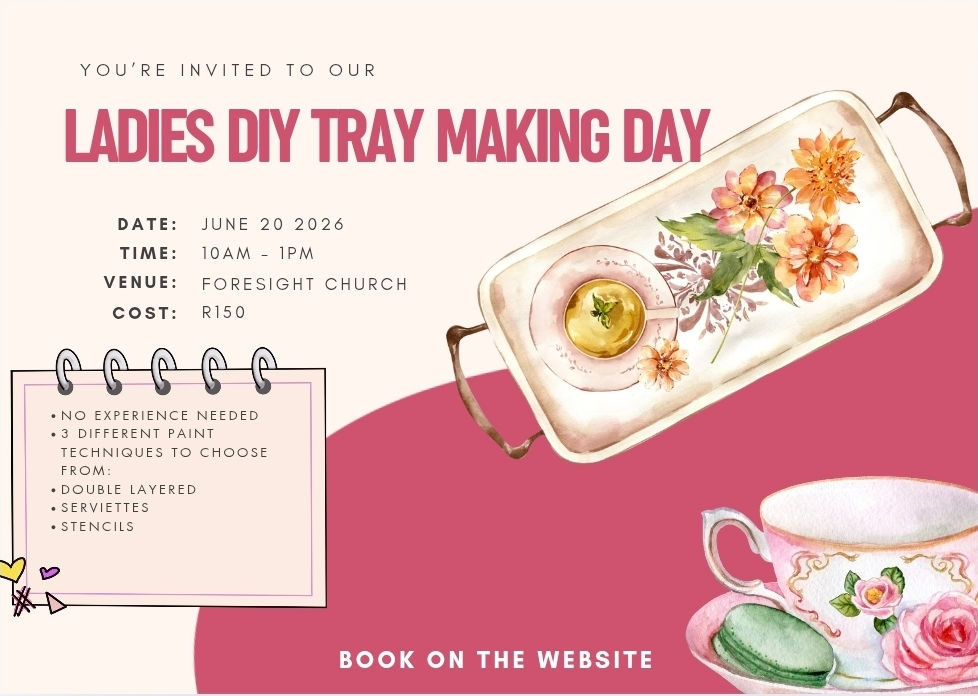 Ladies DIY Tray Making Day