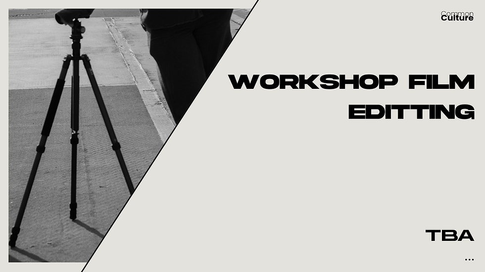 Workshop film editting