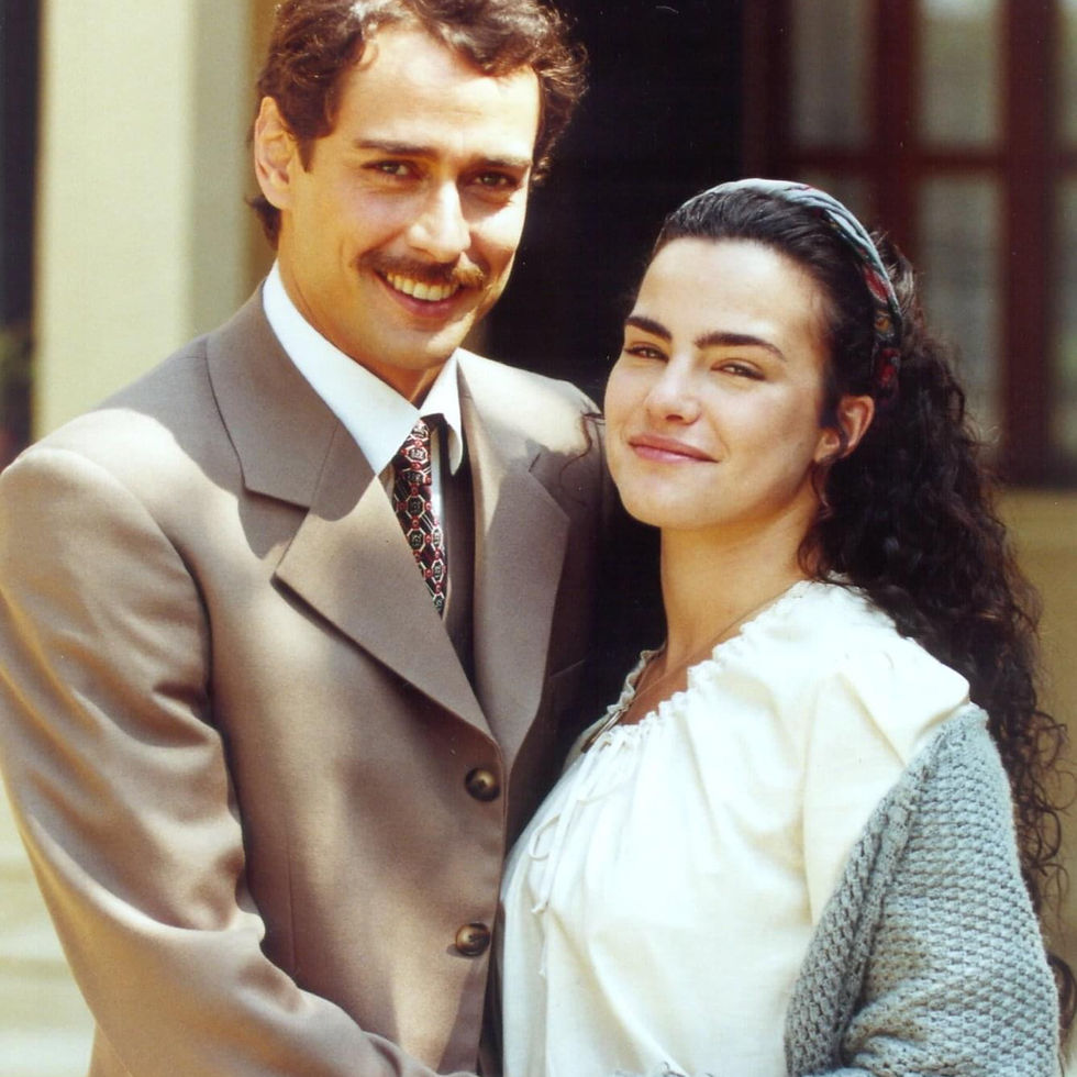 Giuliana e Marco Antônio - Novela da Globo "Terra Nostra".