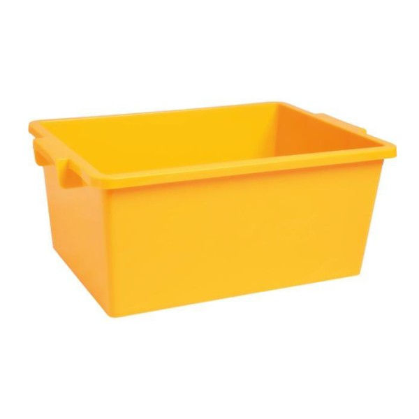 PLASTİK OYUNCAK KUTUSU (SARI) 9 LT