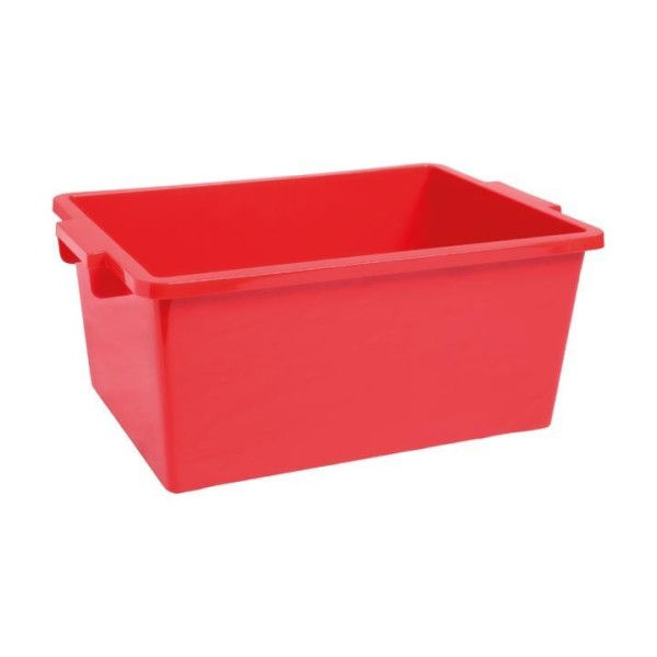 PLASTİK OYUNCAK KUTUSU (KIRMIZI) 9 LT