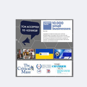 TCM Joins Goldman Sachs 10kSB Program