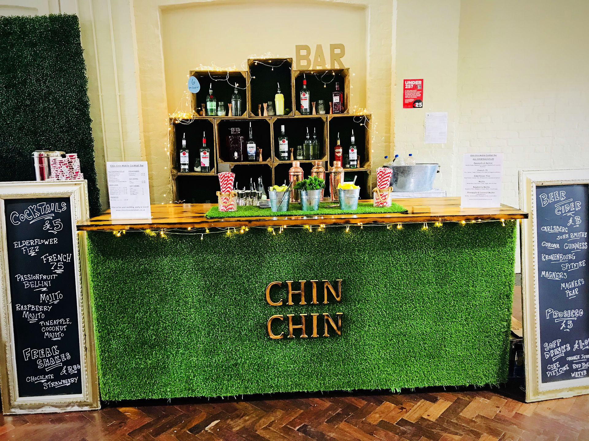 Chin Chin Lawn Bar at Etsy Made Local Event