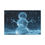 Thumbnail: Ice Snowman Canvas Print — Frosty Winter Wall Art