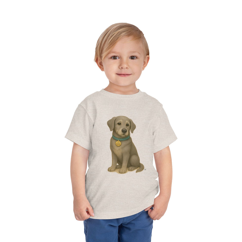 Thumbnail: Paw-Tastic™Toddler Tee - Beautiful Array of Colors to Choose From