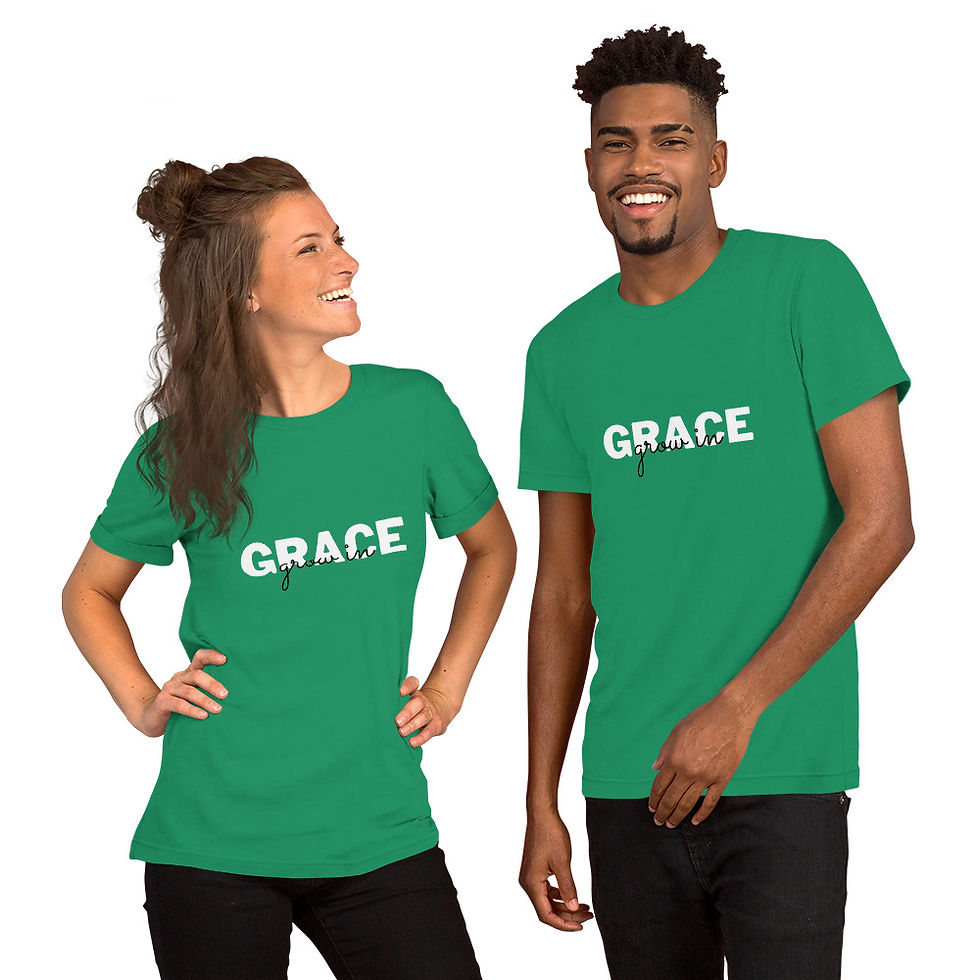 Thumbnail: Short-Sleeve Unisex T-Shirt/ Grow in Grace