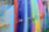 Colorful Surfboards Rack