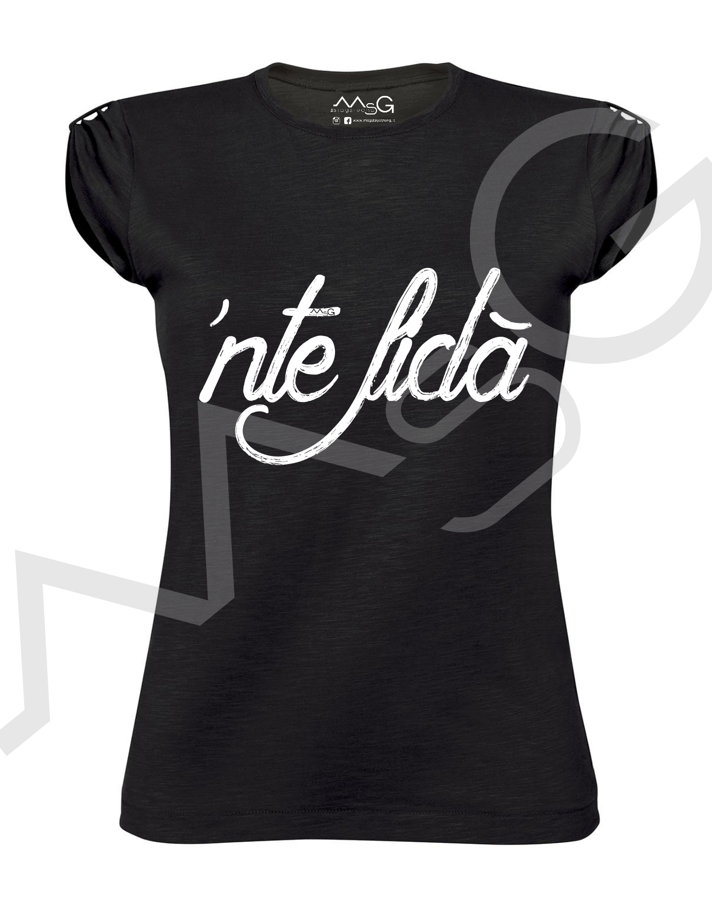 T-Shirt "'Nte fidà" donna