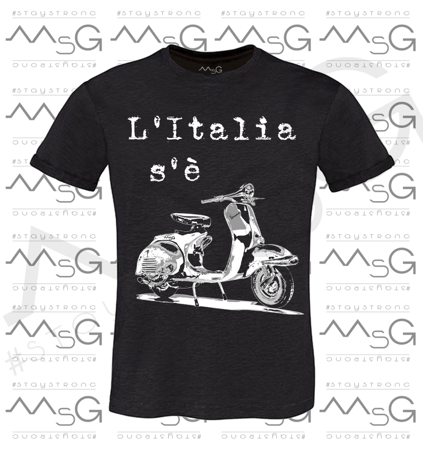 "L'Italia s'è Vespa" - Man
