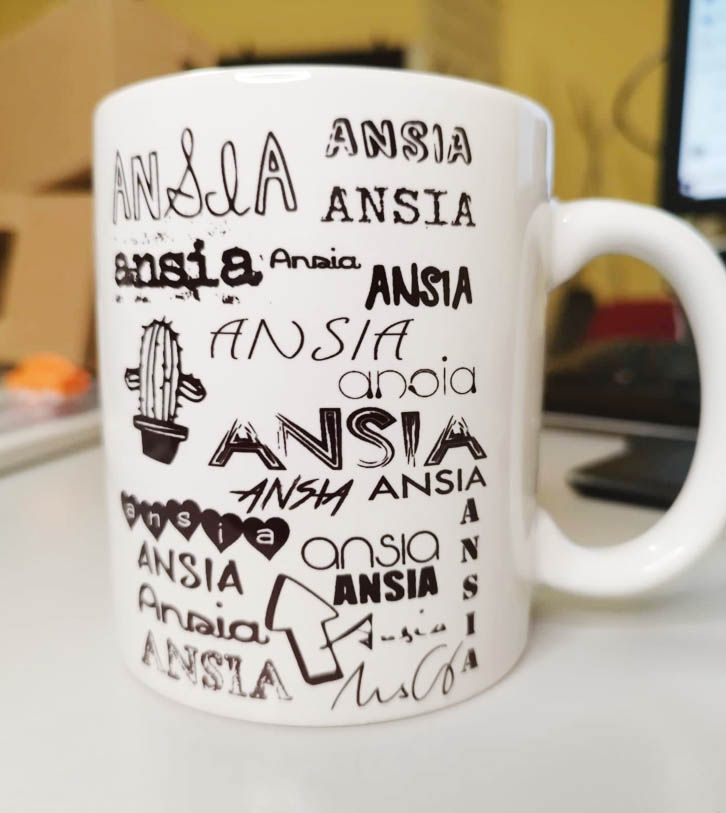 Thumbnail: Tazza con Packaging  - Ansia!