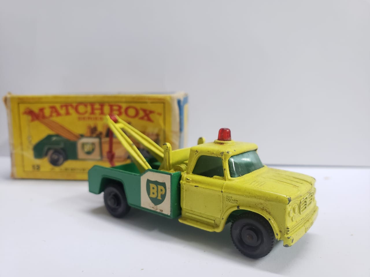 Matchbox Lesney Dodge Wreck Truck Caixa Original