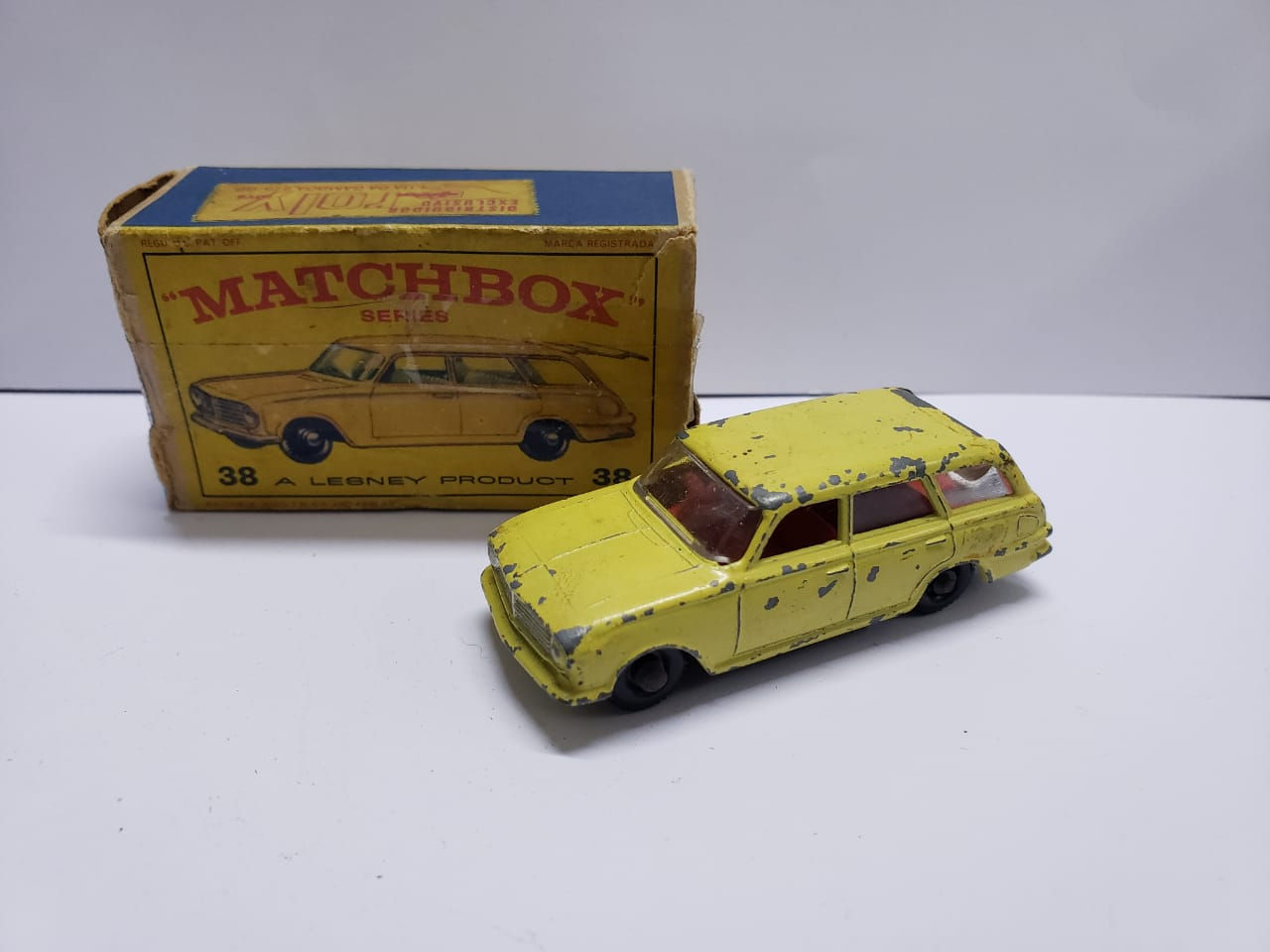 Matchbox Lesney Vauxhall Victor Caixa Original Roly Toys