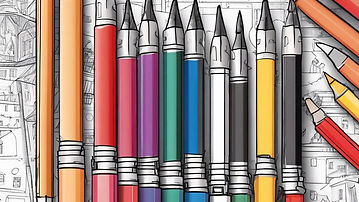 pens and markers for a colouring studio for a strip in a website.jpg