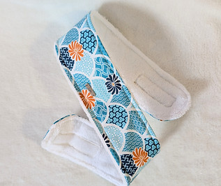 Bandeau Azurée en coton bambou