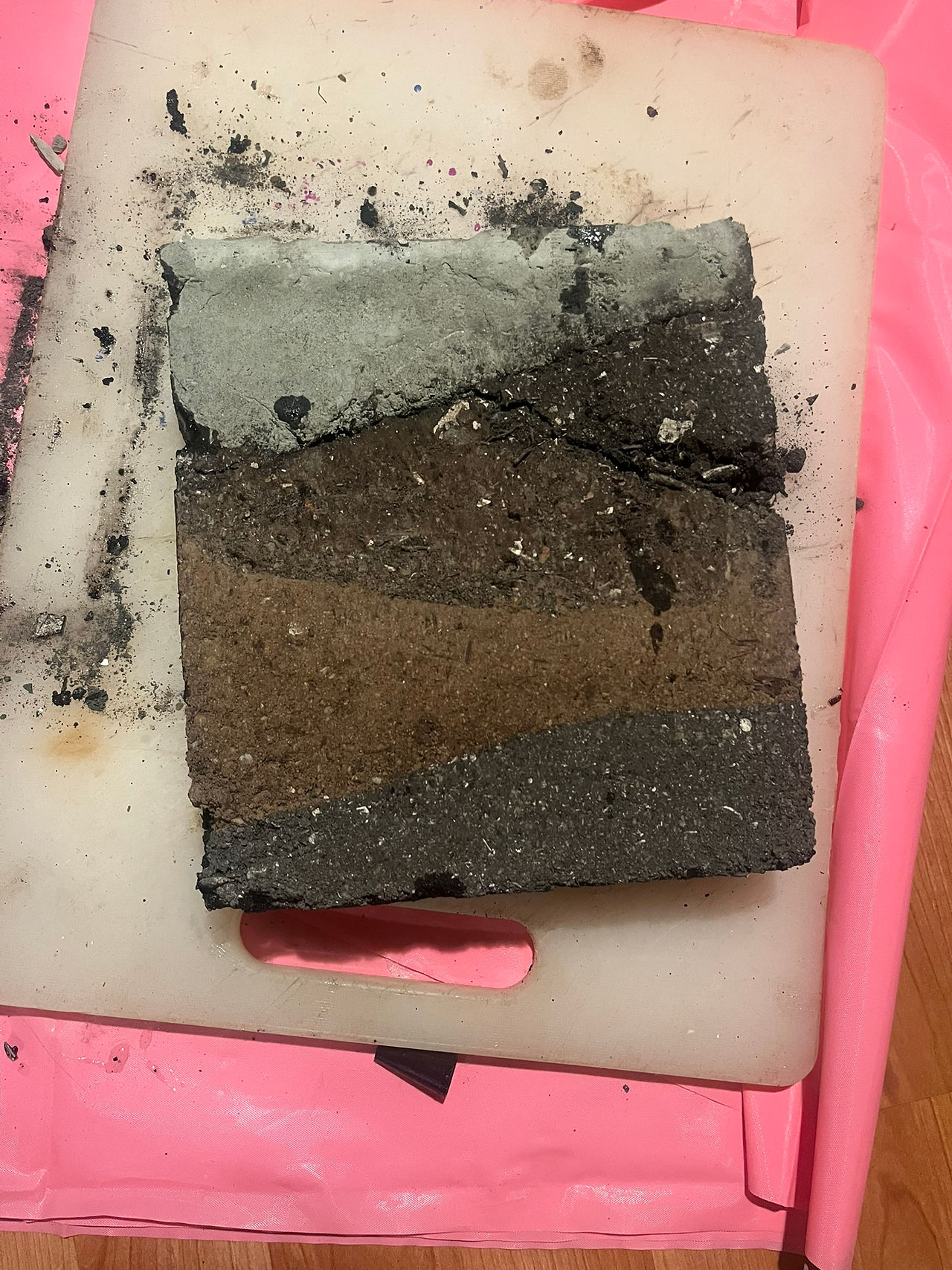 wall breaking apart
