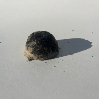 compressed earth and  charcoal