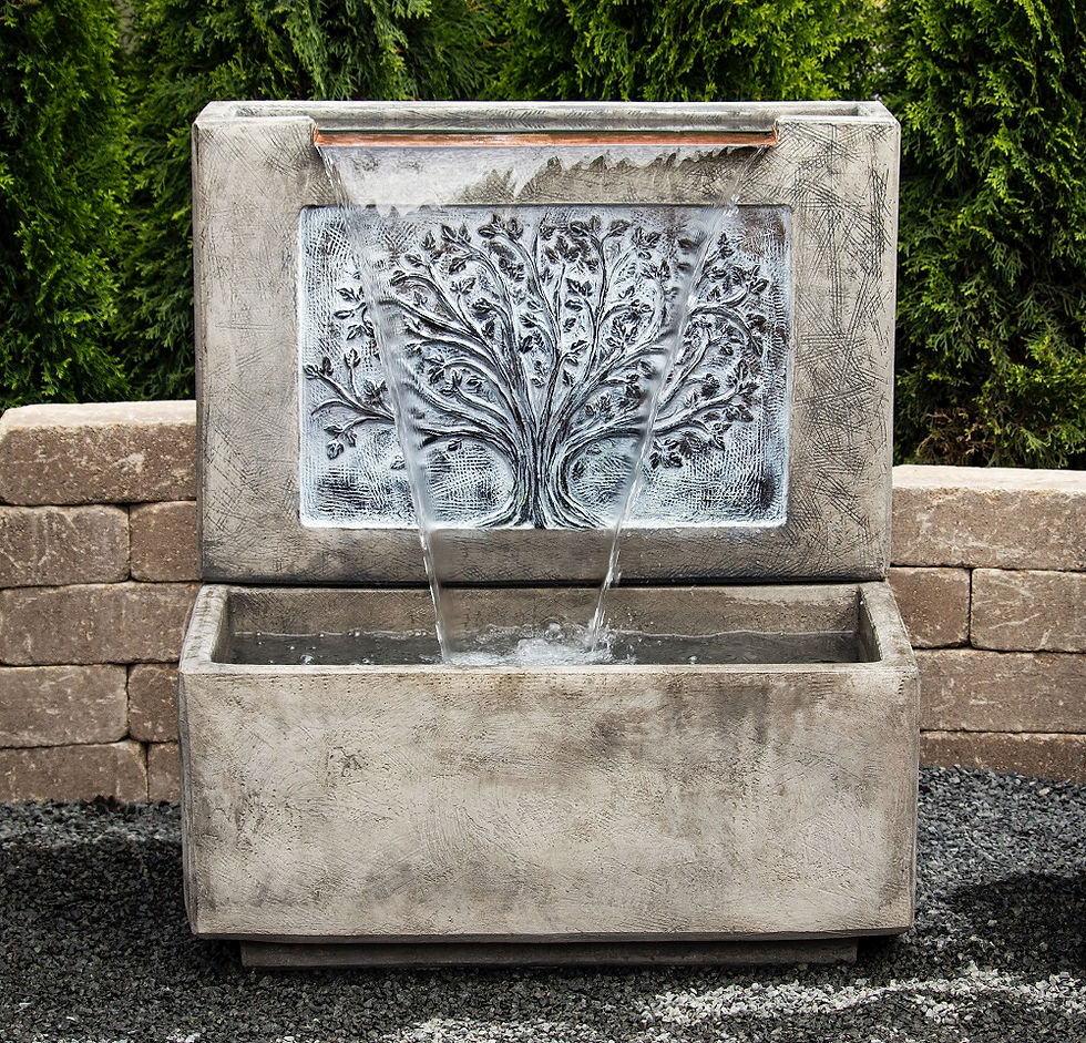 Grand Oak Wall Fountain