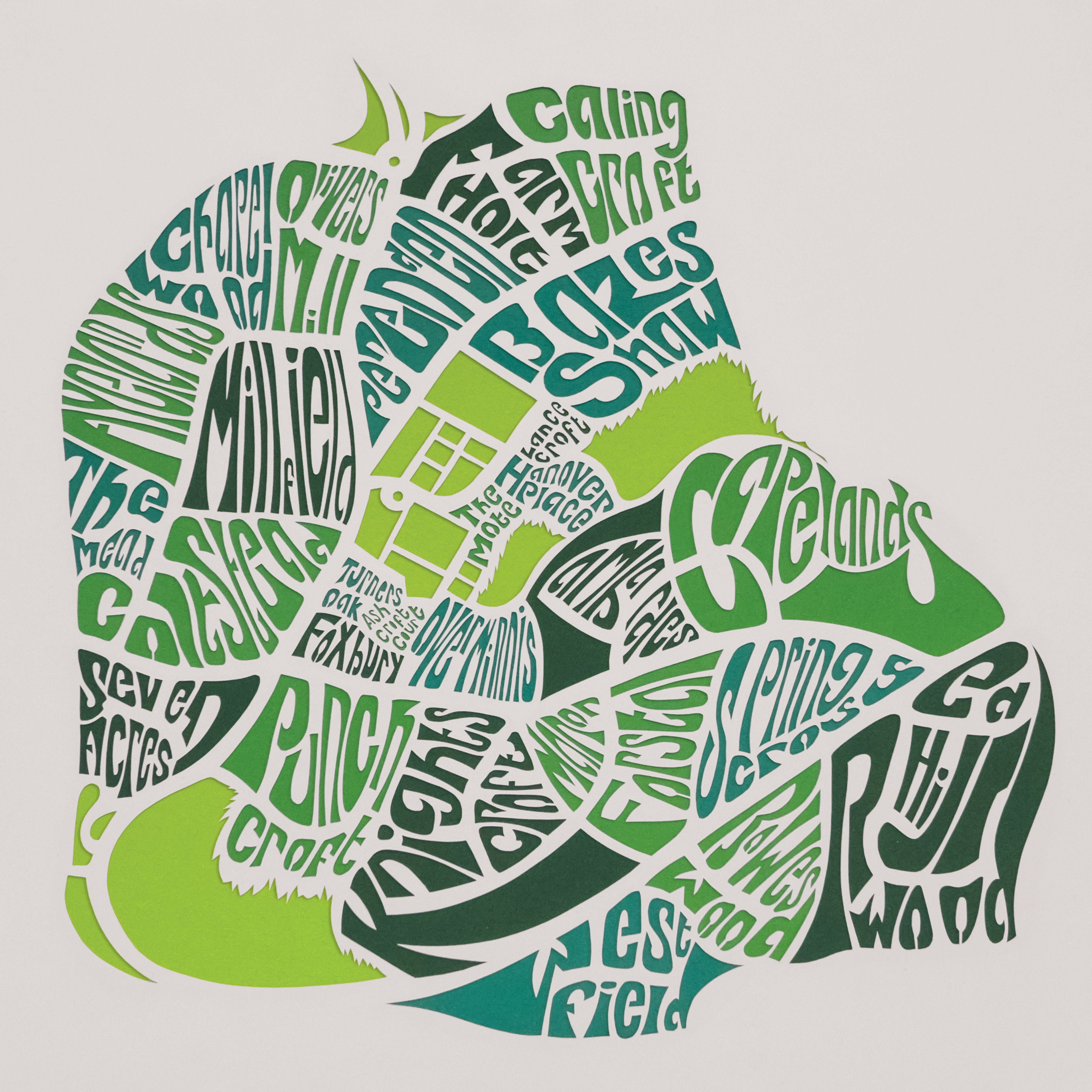 New Ash Green Map Neighbourhoods New Ash Green Map Neighbourhoods