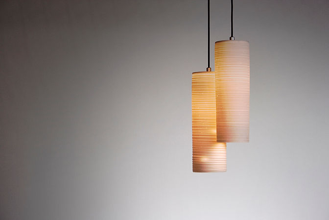 PORCELUME_Ceramic Pendant Lights and Hand Made Lighting_Bongo Pendants