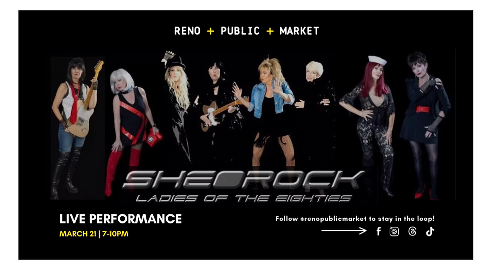 She-Rock LIVE at Reno Public Market!
