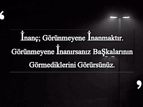 İNANÇ