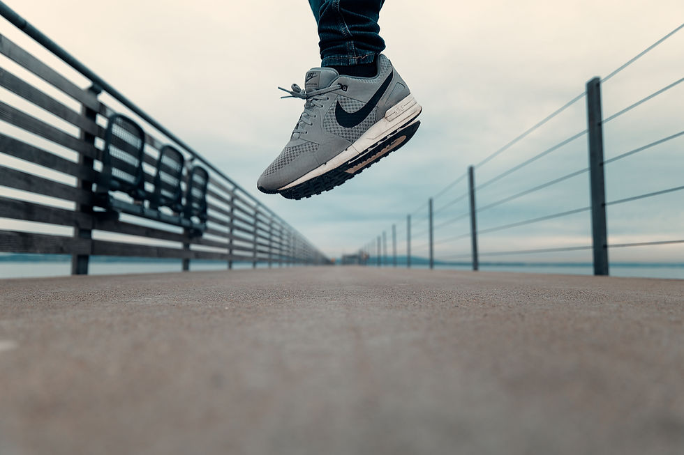 Get those Nike's moving