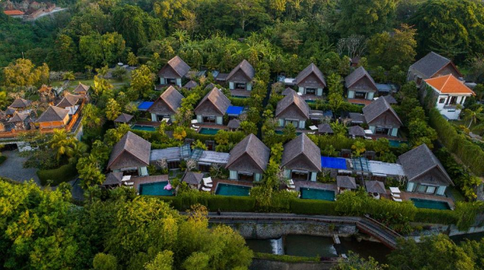 Overhead View Of Sanctoo