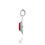 Thumbnail: Sponge Coral Necklace - 925 sterling silver pendant with Red Stone - Round Shape